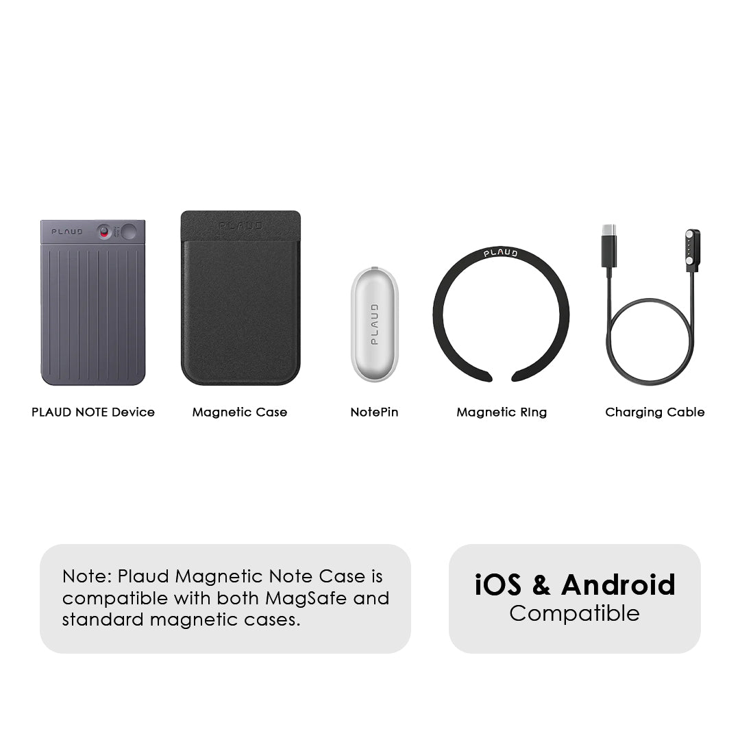 PLAUD.AI Plaud Note AI Voice Recorder Starlight