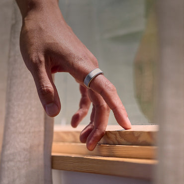 Oura Ring 4 Brushed Silver