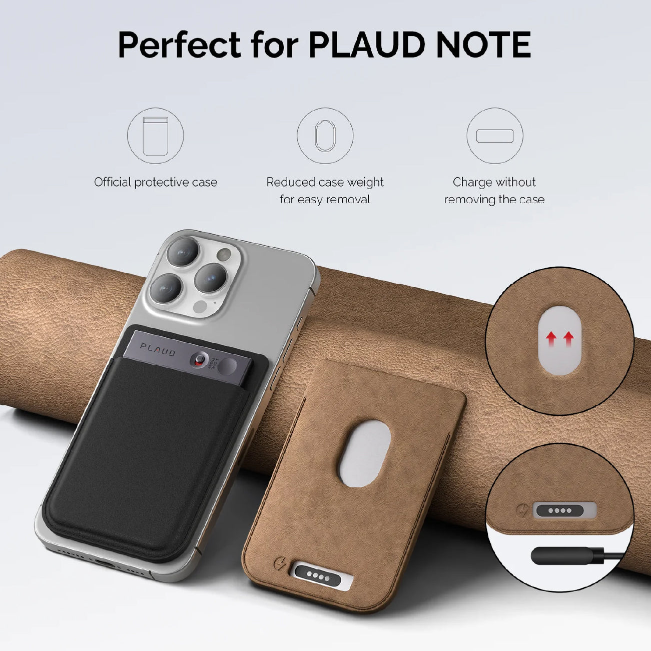 Plaud Note Magnetic Case- Blue