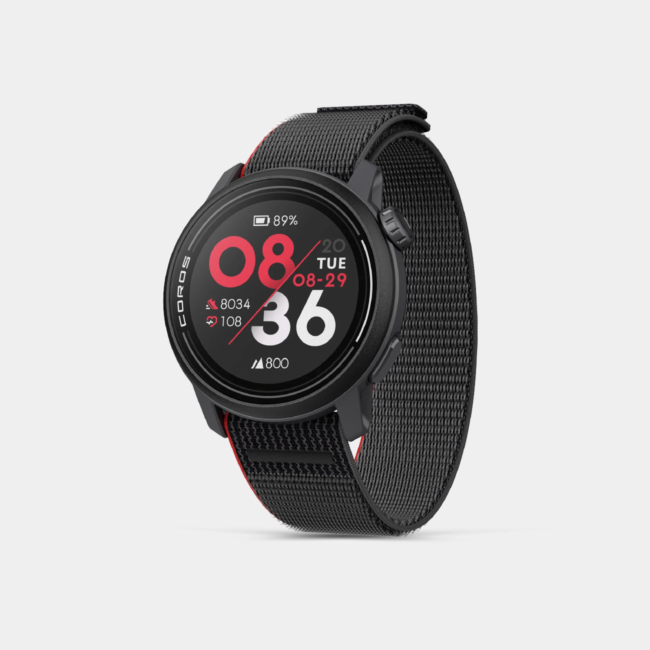 COROS PACE 3 Watch Ink (Black Nylon Band)