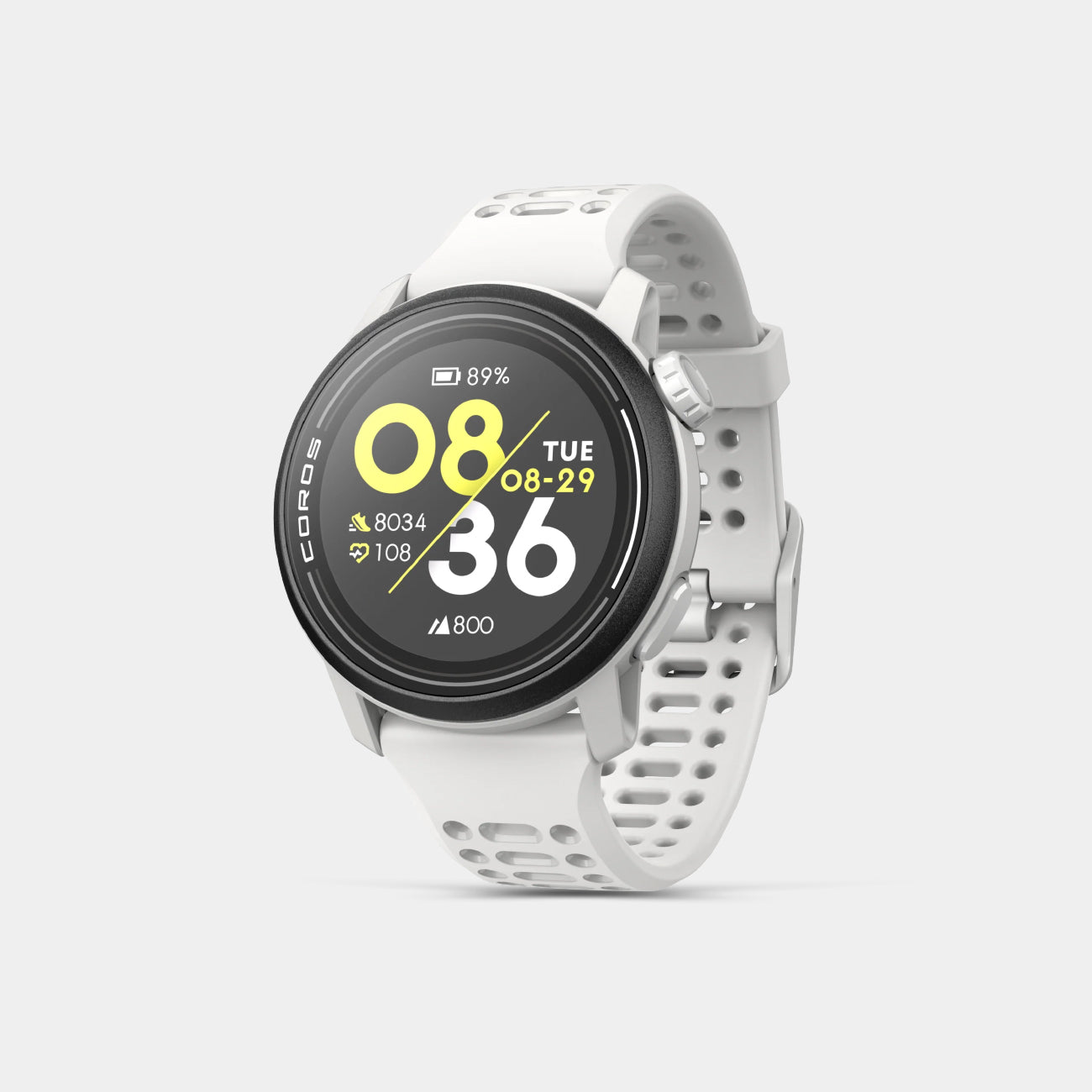COROS PACE 3 White w/ Silicone Band