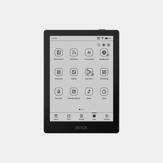 BOOX Go 6 E-ink Device Tablet Black