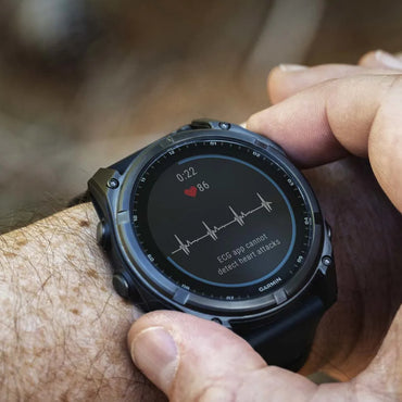 Garmin Fenix 8 Sapphire Solar GPS Smart Wearable Watch with Build In Led Flashlight