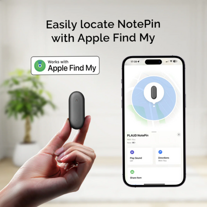 Plaud NotePin- Sunset Purple