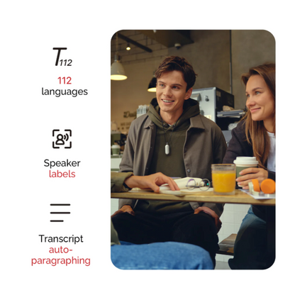 Plaud NotePin- Sunset Purple