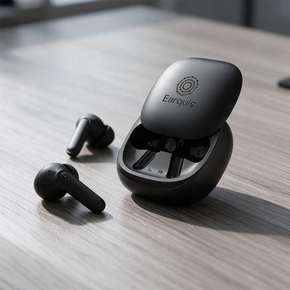 Earquis One ANC Wireless Earphones (Jet Black)