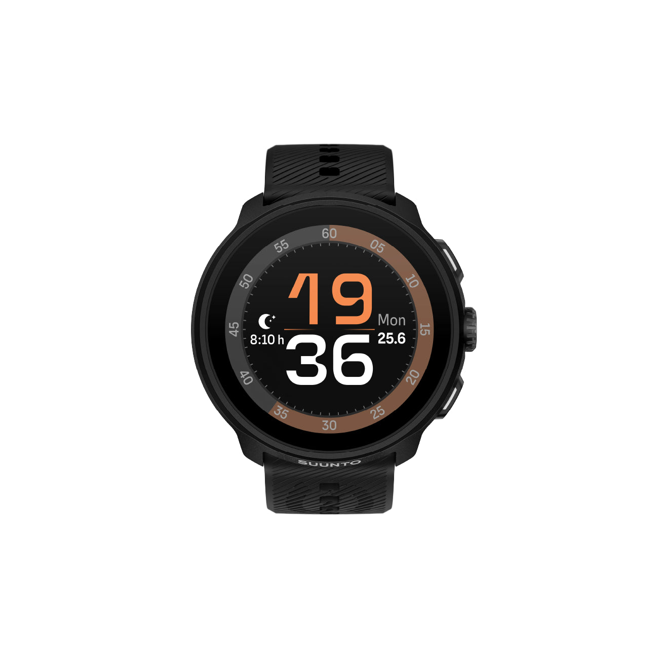 Suunto Run All Black With Silicone Strap