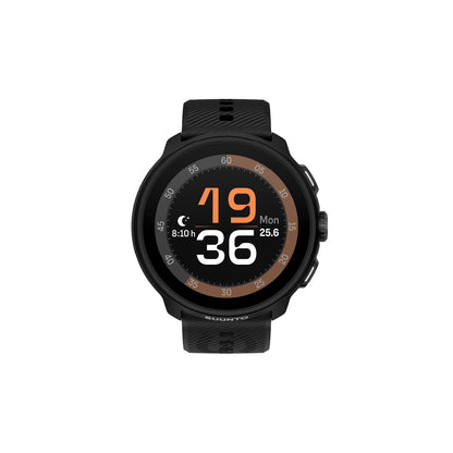Suunto Run All Black With Silicone Strap