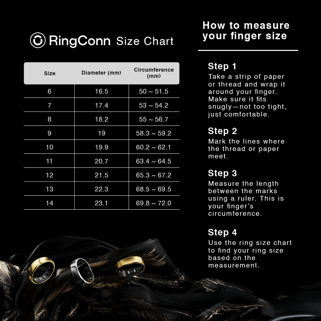 RingConn Smart Ring Gen 2 Air Dune Gold