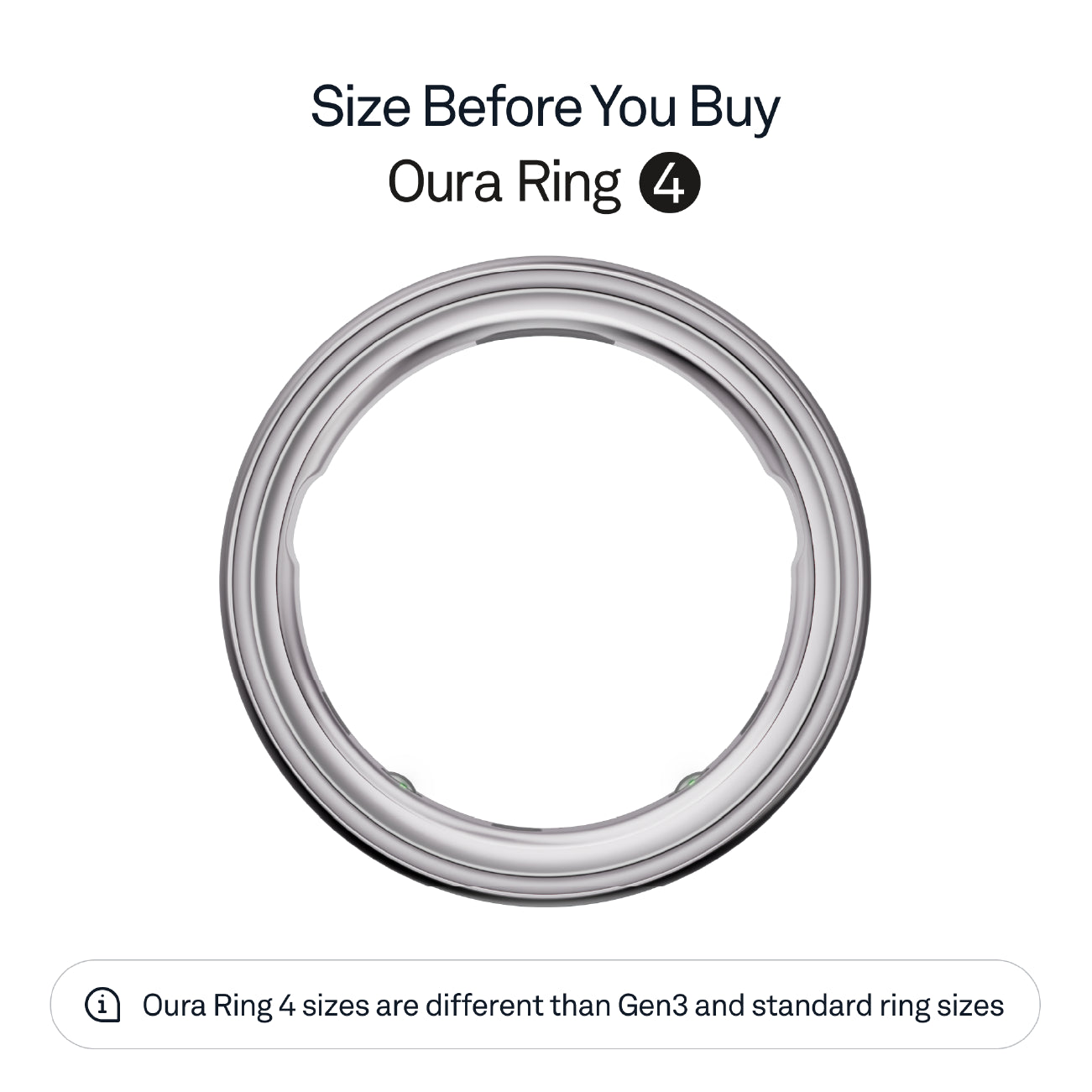 Oura Ring 4 Silver