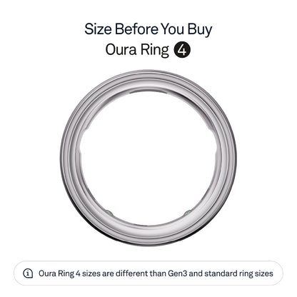Oura Ring 4 Silver