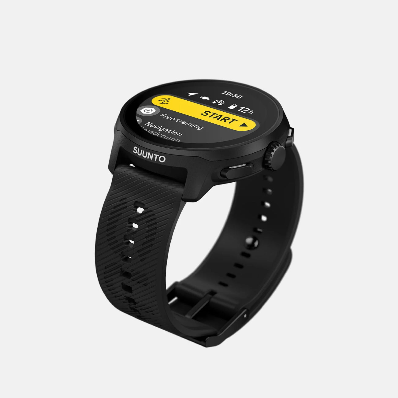Suunto Run All Black With Silicone Strap