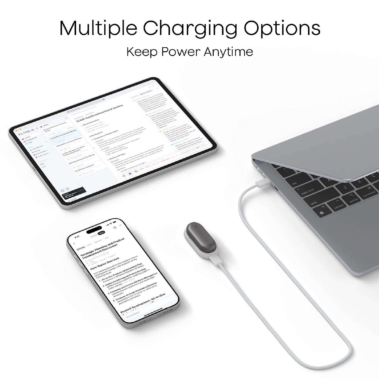 Plaud NotePin- Charging Kit
