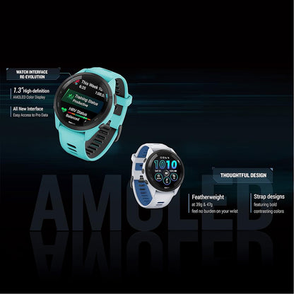 Garmin Forerunner 265 Music GPS Smart Watch- Black