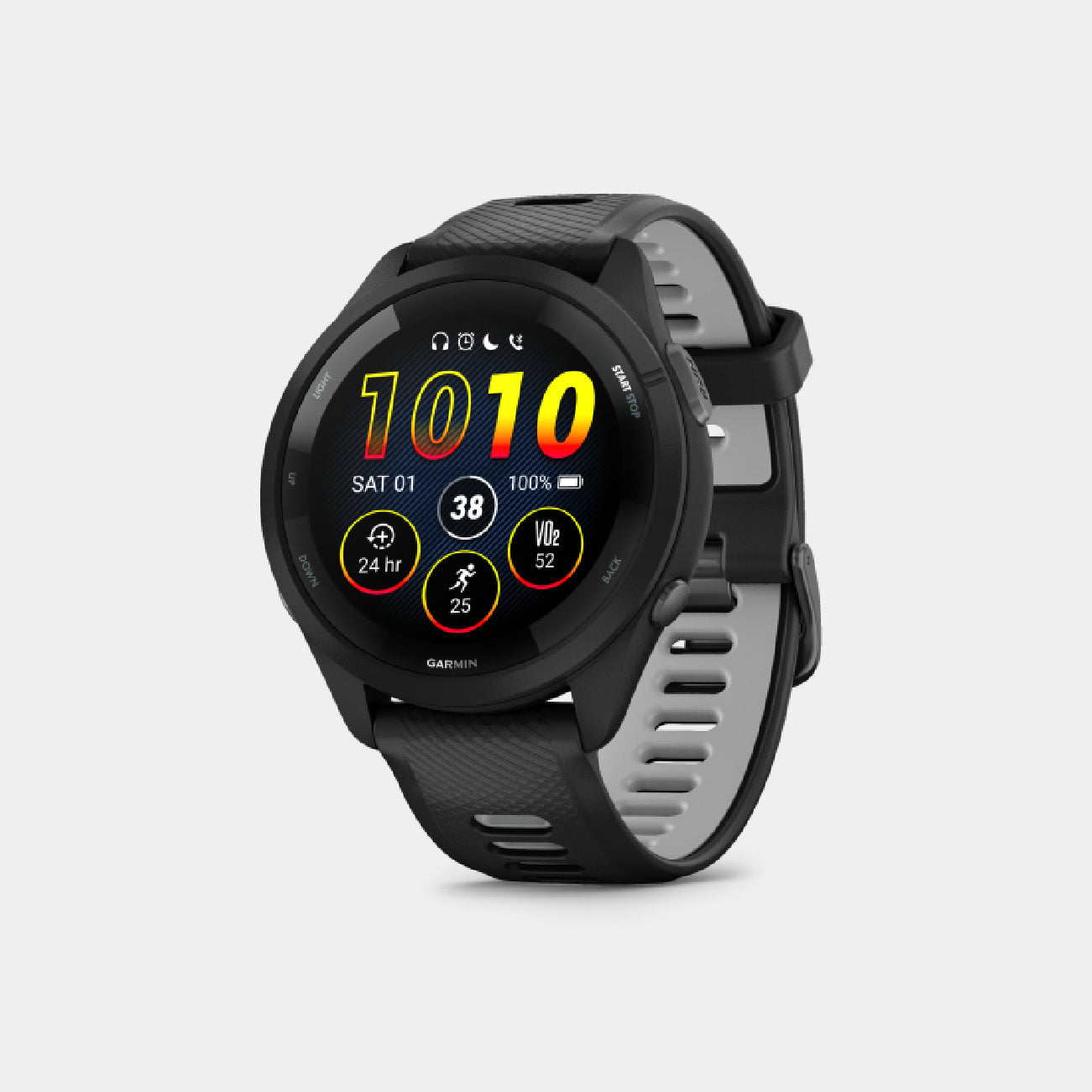 Garmin Forerunner 265 Music GPS Smart Watch- Black