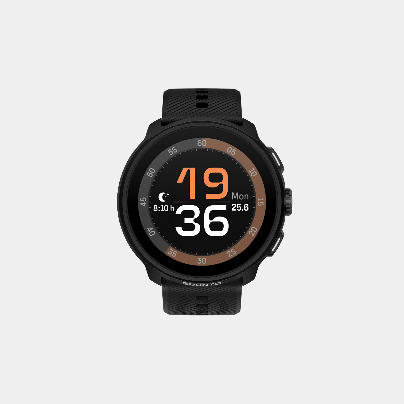 Suunto Run All Black With Silicone Strap