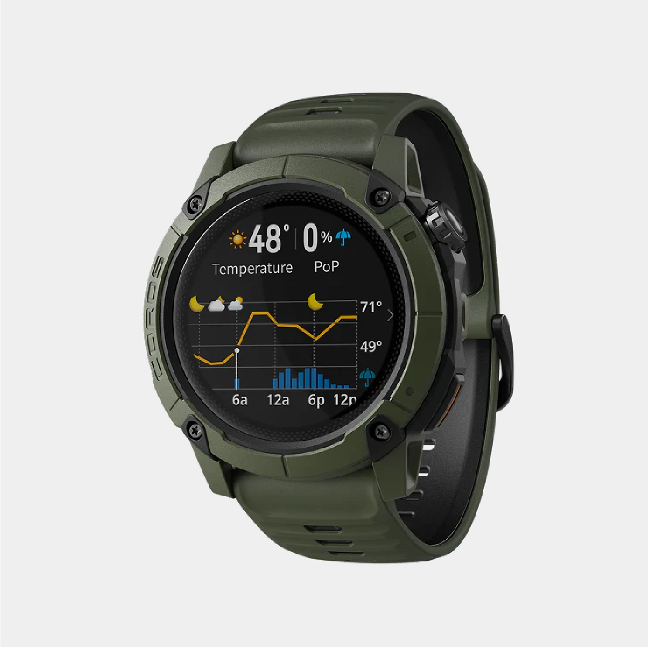 COROS NOMAD GPS Adventure Watch- Dark Green
