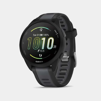 Garmin Forerunner 165 GPS Smart Watch (Black/Slate, Non-Rabbit)