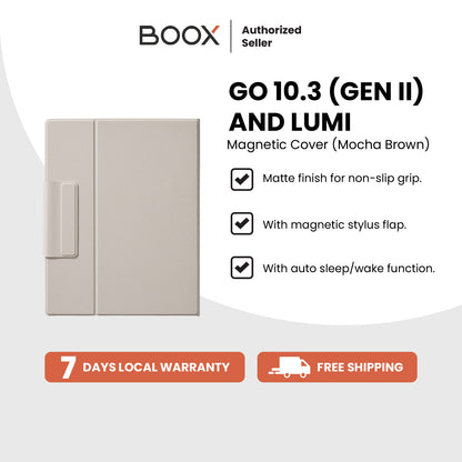 Boox Magnetic Go 10.3 (Gen II) and Lumi Cover