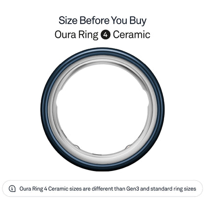 Oura Ring 4 Ceramic Midnight