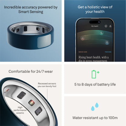 Oura Ring 4 Ceramic Midnight