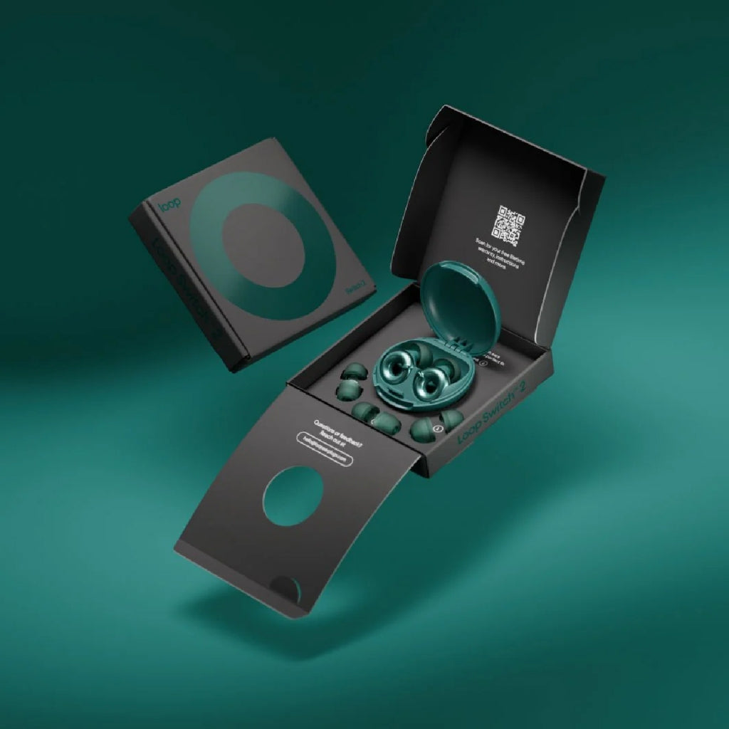 LOOP Switch 2 Emerald Earplugs
