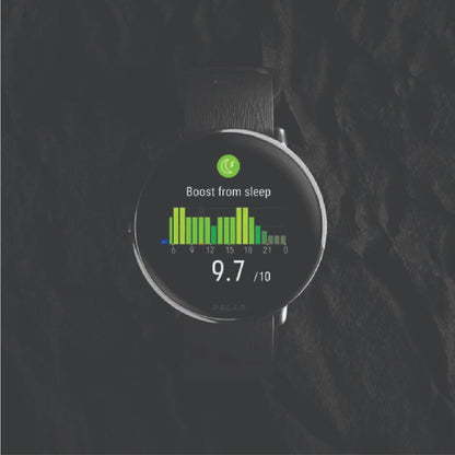 Polar Ignite 3- Titanium Black Silicone