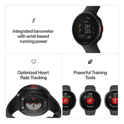 Polar Pacer Pro- Carbon Gray