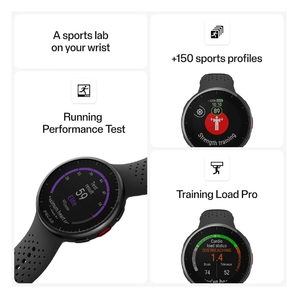 Polar Pacer Pro- Carbon Gray