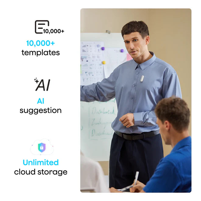 Plaud NotePin S- Silver